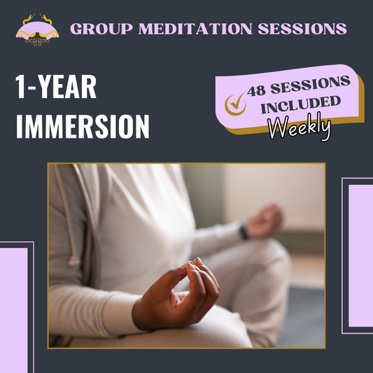 1 Year Immersion - Group Meditation Sessions